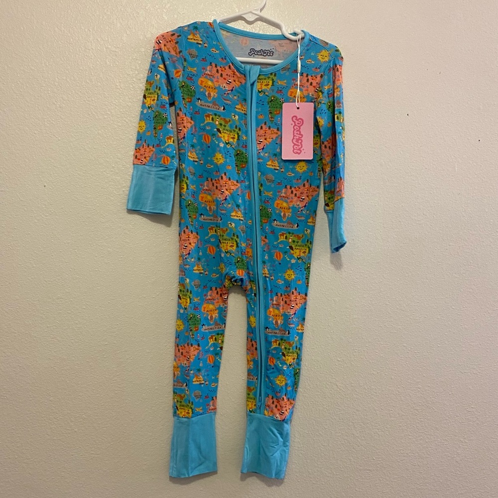 Posh Tot NWT bamboo zippy